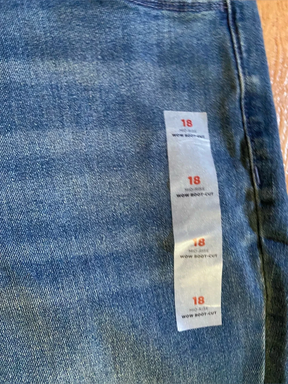NWT Old Navy Mid-Rise Wow Boot-Cut Jeans Size 18 Western Festival